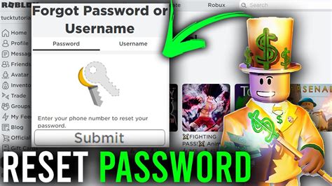 I Forgot My Password – Roblox Support.